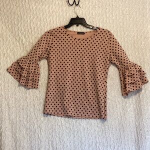 Jade Mackenzie ruffled sleeve top